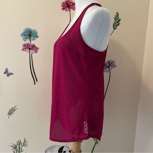 Lorna Jane Womens Tank Top Red Sleeveless size S - Picture 4 of 6